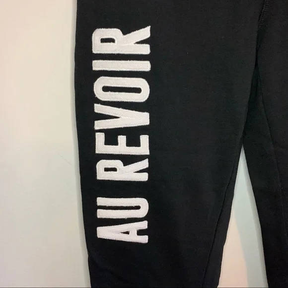 n:philanthropy Au Revoir Black Night Joggers, M